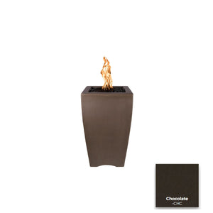 The Outdoor Plus Baston Concrete Fire Pillar.