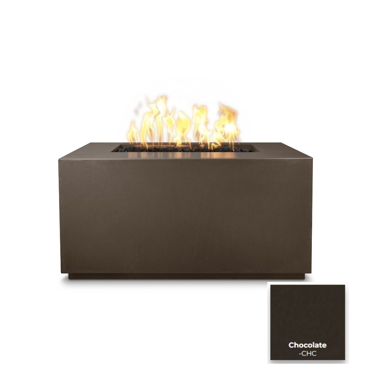 The Outdoor Plus Pismo Concrete Gas Fire Pit.