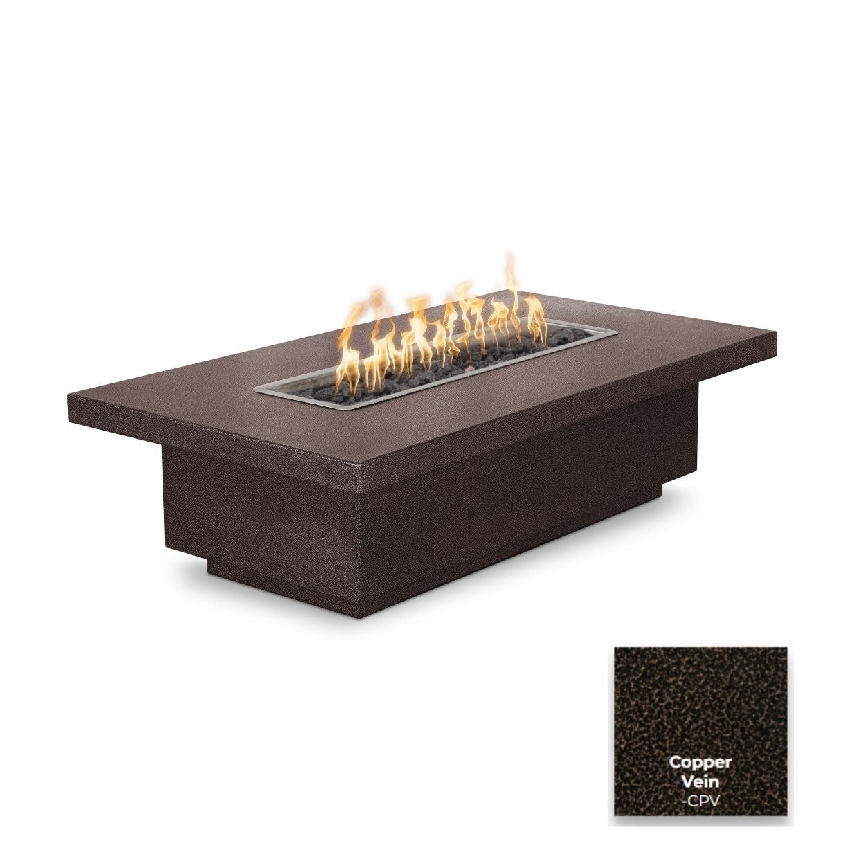 The Outdoor Plus Fremont Metal Fire Pit - 15" Tall.