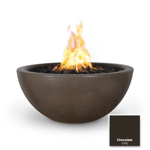 The Outdoor Plus Luna Concrete Fire Pit.