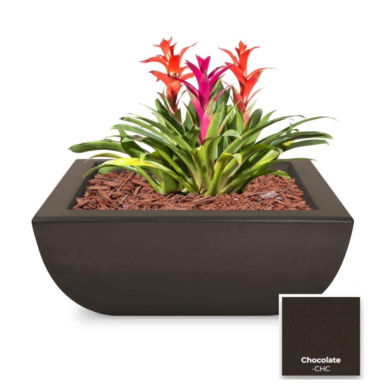 The Outdoor Plus Avalon Concrete Planter Bowl.