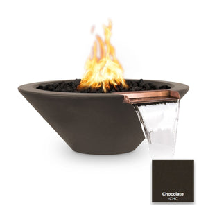 The Outdoor Plus Cazo Concrete Fire & Water Bowl.