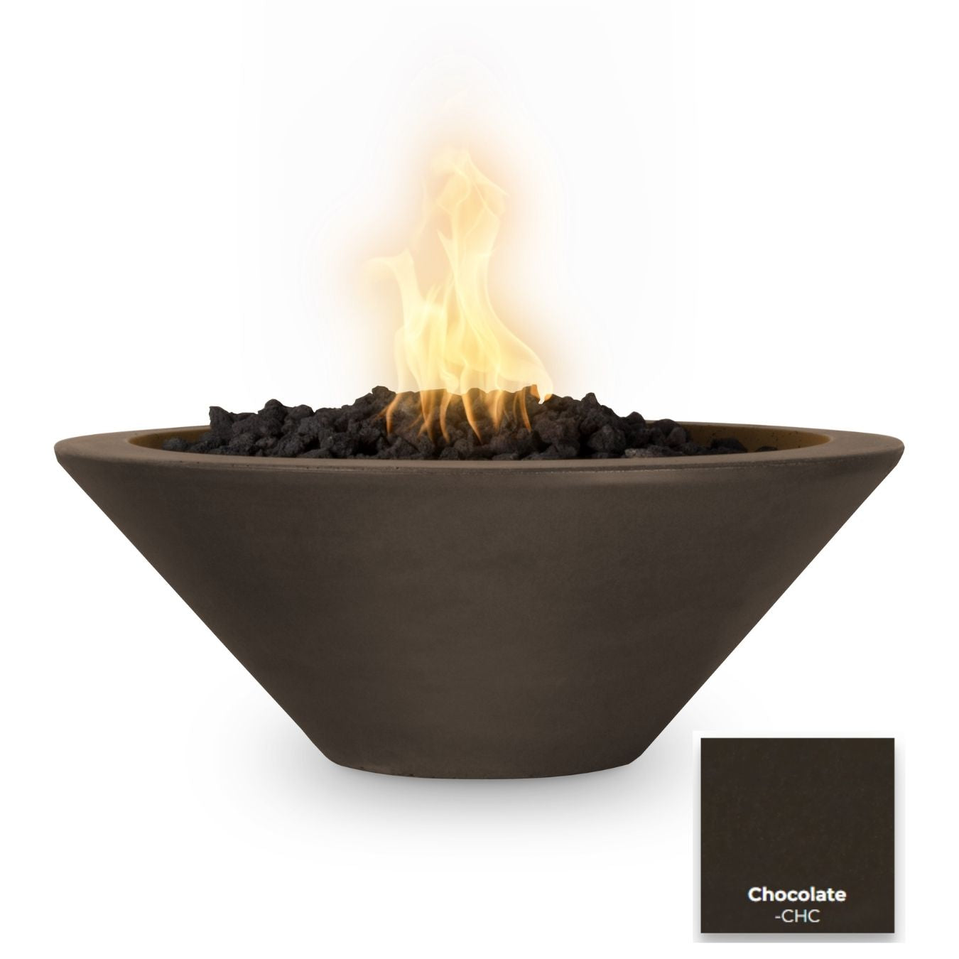 The Outdoor Plus Cazo Concrete Fire Bowl.
