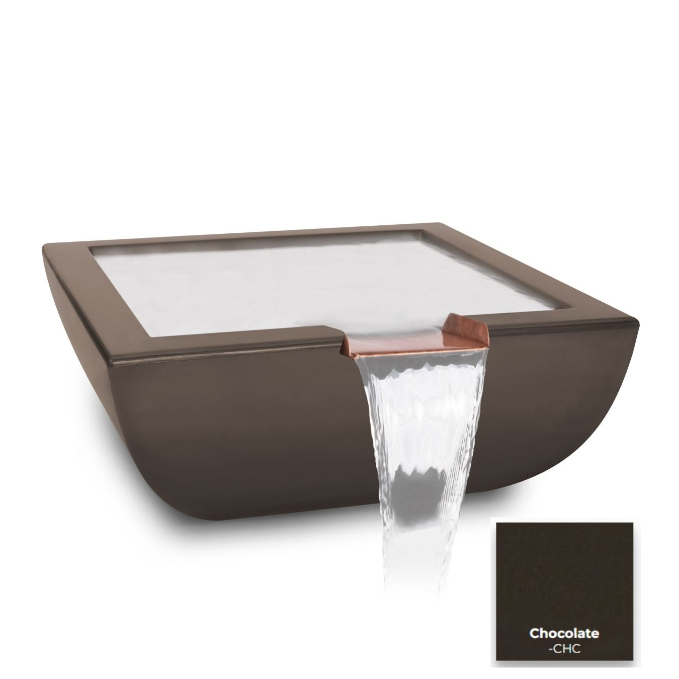 The Outdoor Plus Avalon Concrete Water Bowl.