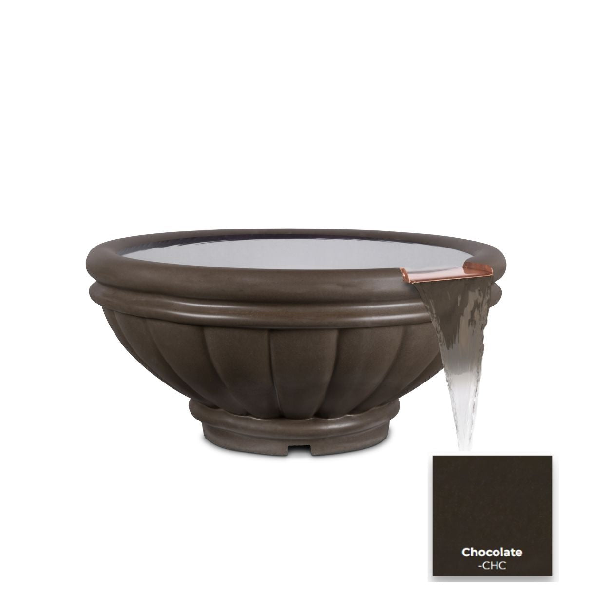 The Outdoor Plus Roma Concrete Water Bowl.