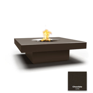 The Outdoor Plus Balboa Concrete Fire Table - 15" Tall.