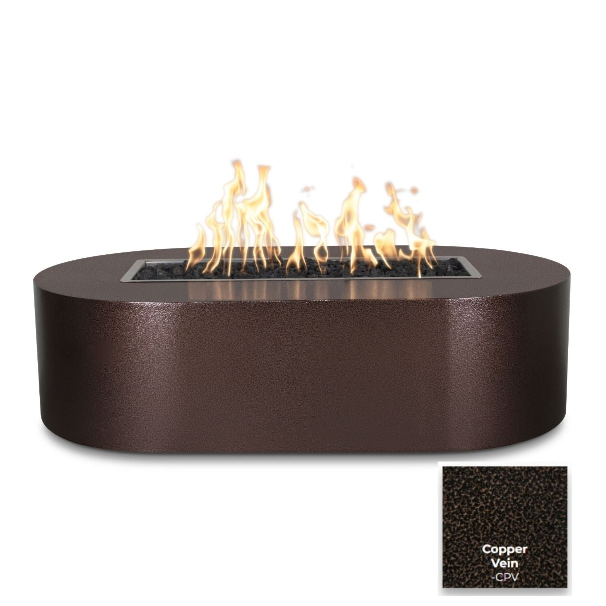 The Outdoor Plus Bispo Metal Fire Pit.
