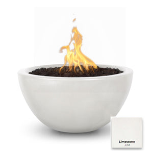 The Outdoor Plus Luna Concrete Fire Bowl.