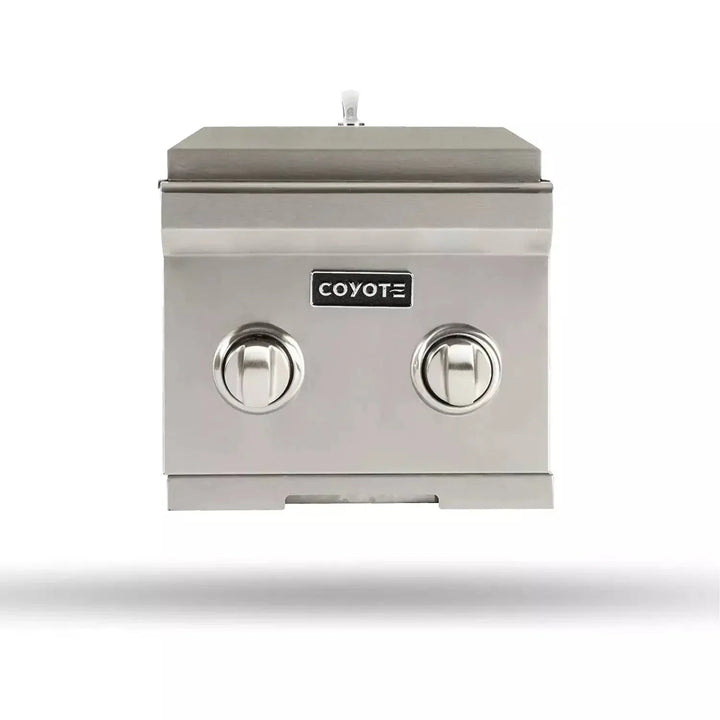 Coyote Built-In Double Side Burner - C1DB LP/NG.