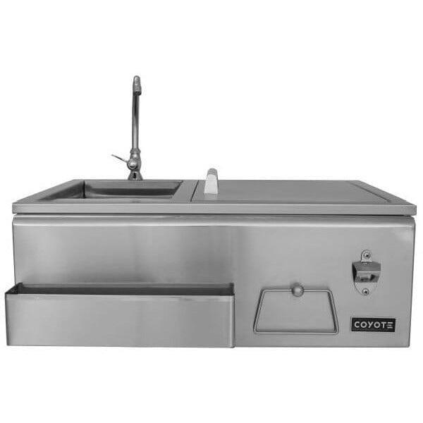 Coyote Refreshment Center w/ Sink, Faucet, DI Cooler - CRC.