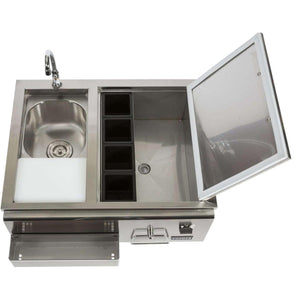 Coyote Refreshment Center w/ Sink, Faucet, DI Cooler - CRC.