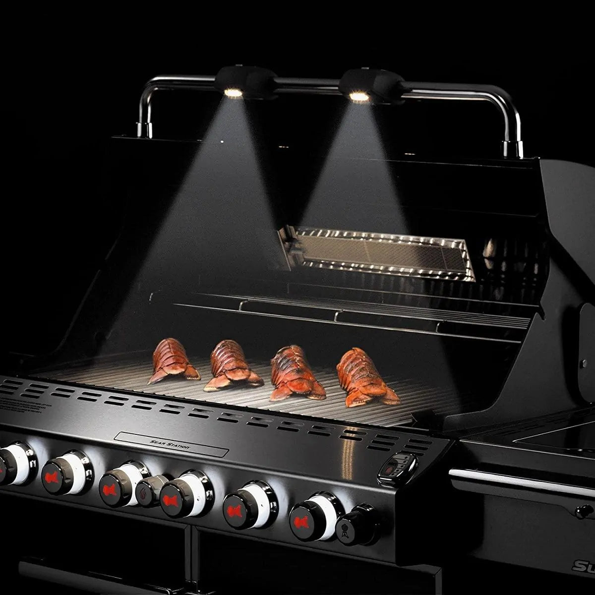 Fire Magic Echelon Diamond E790i 36-Inch Natural Gas Built-In Grill with Backburner, Rotisserie Kit, Magic View Window and Analog Thermometer (E790I-8EAN-W).