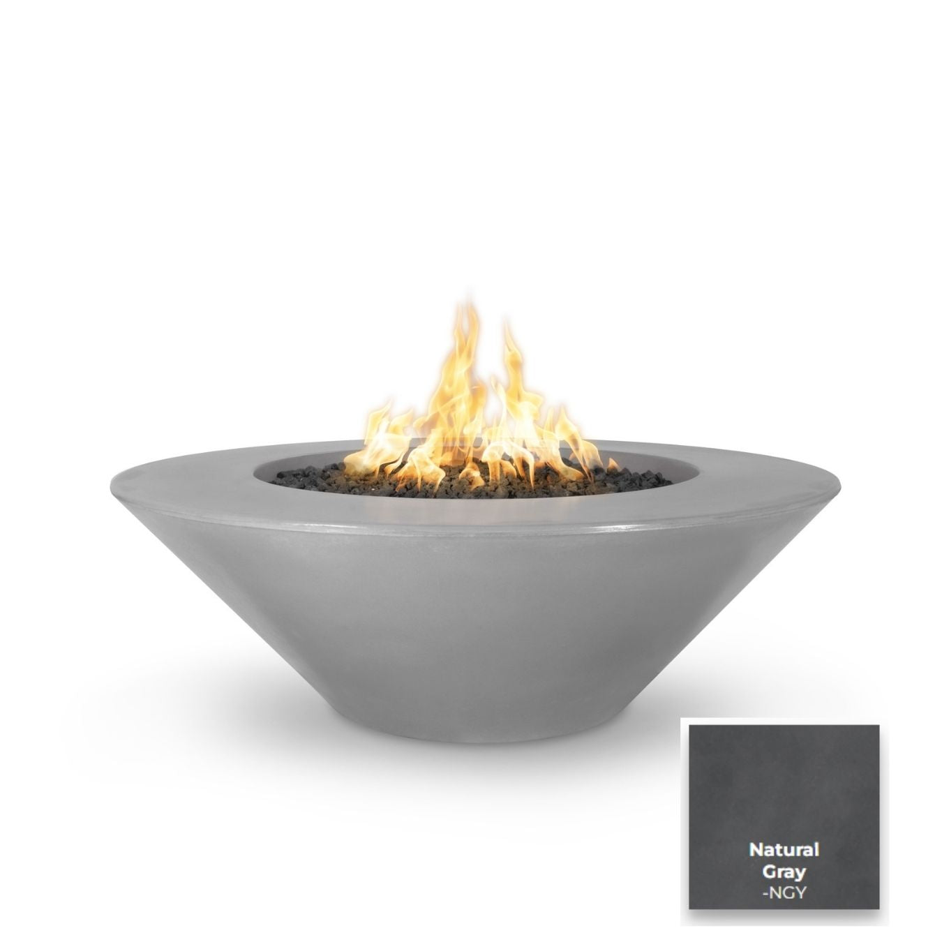 The Outdoor Plus Cazo Concrete Fire Pit.