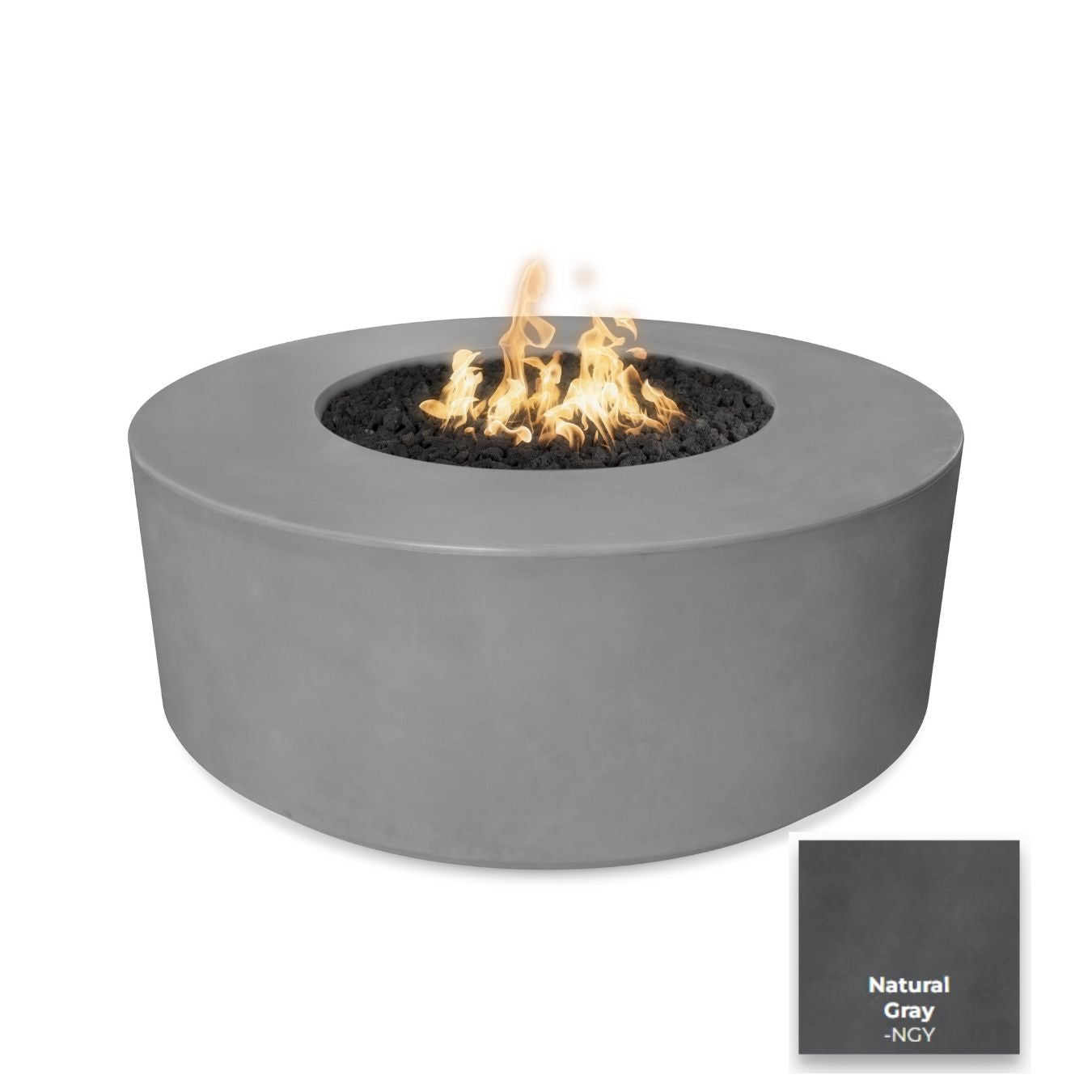 The Outdoor Plus Florence Concrete Fire Pit 54".