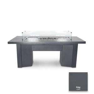 The Outdoor Plus Alameda Powder Coat Steel Fire Table.