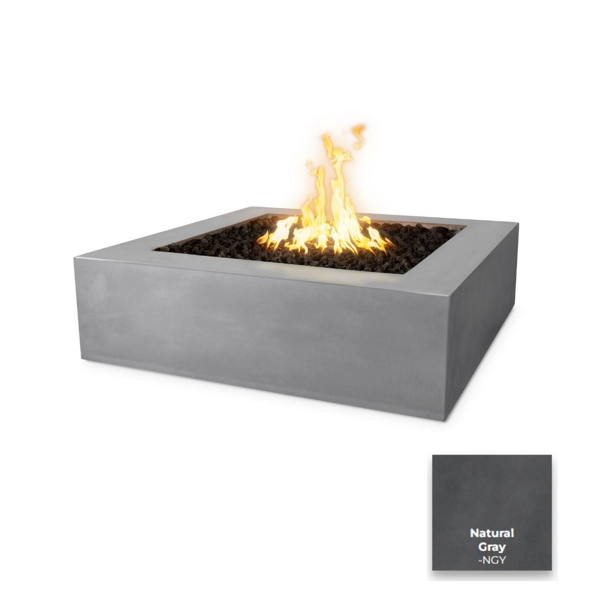 The Outdoor Plus Quad Concrete Fire Pit.