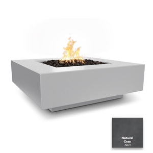 The Outdoor Plus Cabo Square Concrete Fire Pit.