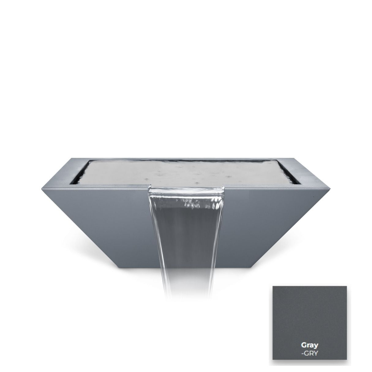 The Outdoor Plus Maya Powdercoated Steel Water Bowl.