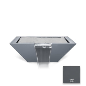 The Outdoor Plus Maya Powdercoated Steel Water Bowl.