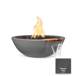 The Outdoor Plus Sedona Concrete Fire & Water Bowl.
