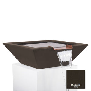 The Outdoor Plus Maya Concrete Water Bowl.