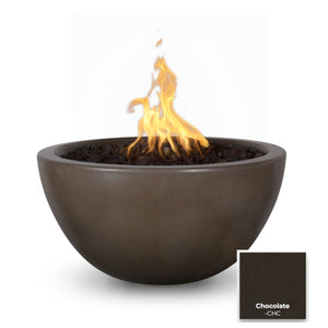 The Outdoor Plus Luna Concrete Fire Bowl.