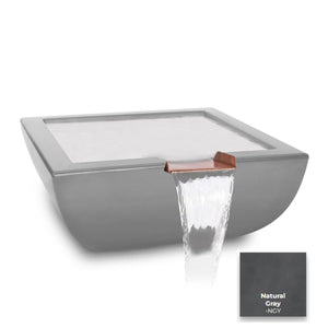 The Outdoor Plus Avalon Concrete Water Bowl.