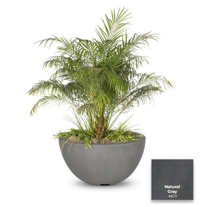 The Outdoor Plus Luna Concrete Planter Bowl.
