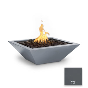 The Outdoor Plus Maya Powdercoated Steel Fire Bowl.