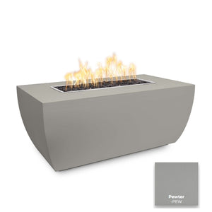 The Outdoor Plus Avalon Linear Metal Fire Pit - 24" Tall.