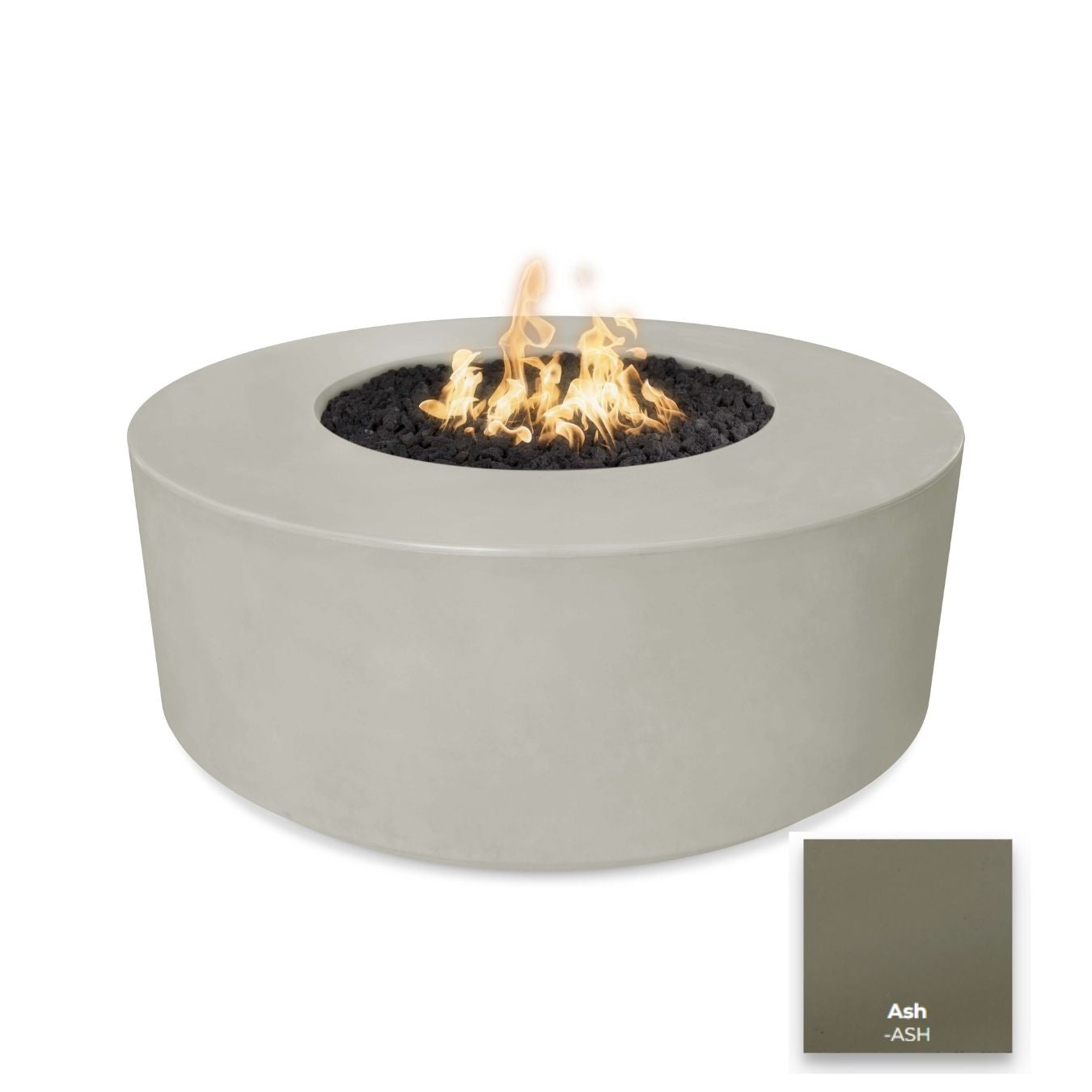 The Outdoor Plus Florence Concrete Fire Pit 54".