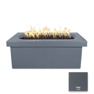 The Outdoor Plus Ramona Rectangular Concrete Fire Table.