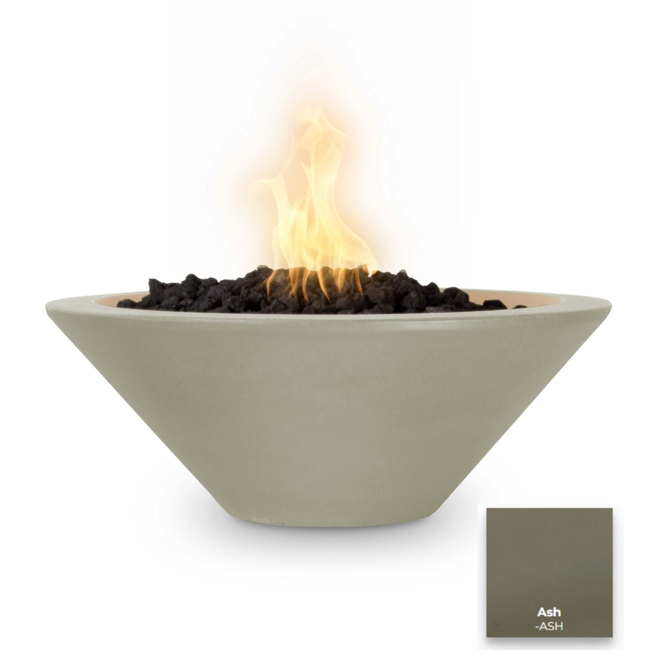 The Outdoor Plus Cazo Concrete Fire Bowl.