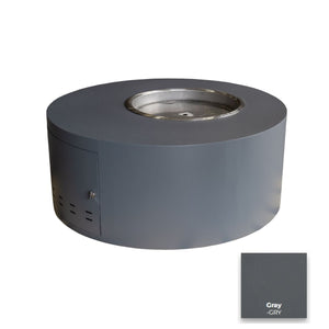 The Outdoor Plus Isla Low Profile Fire Pit.
