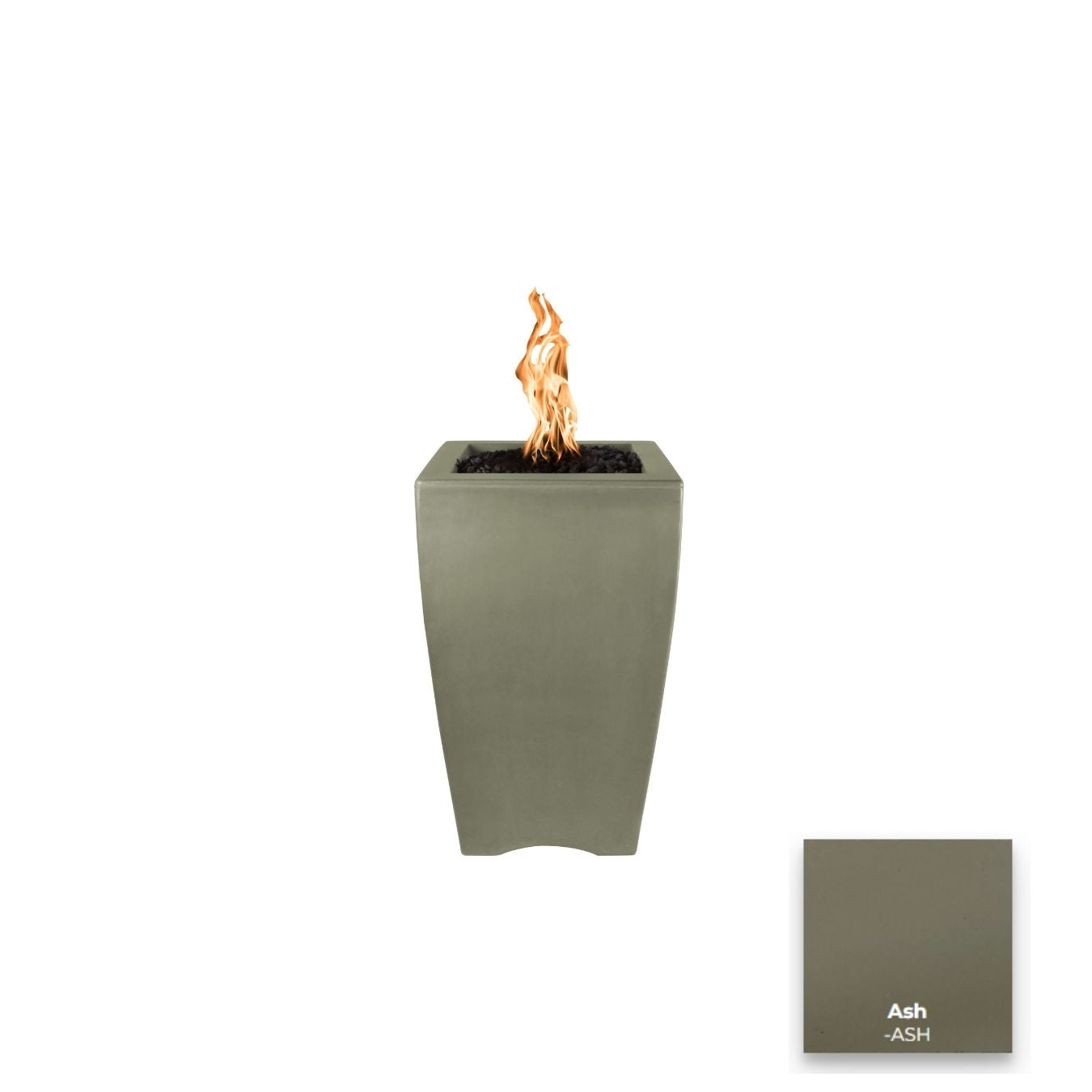 The Outdoor Plus Baston Concrete Fire Pillar.