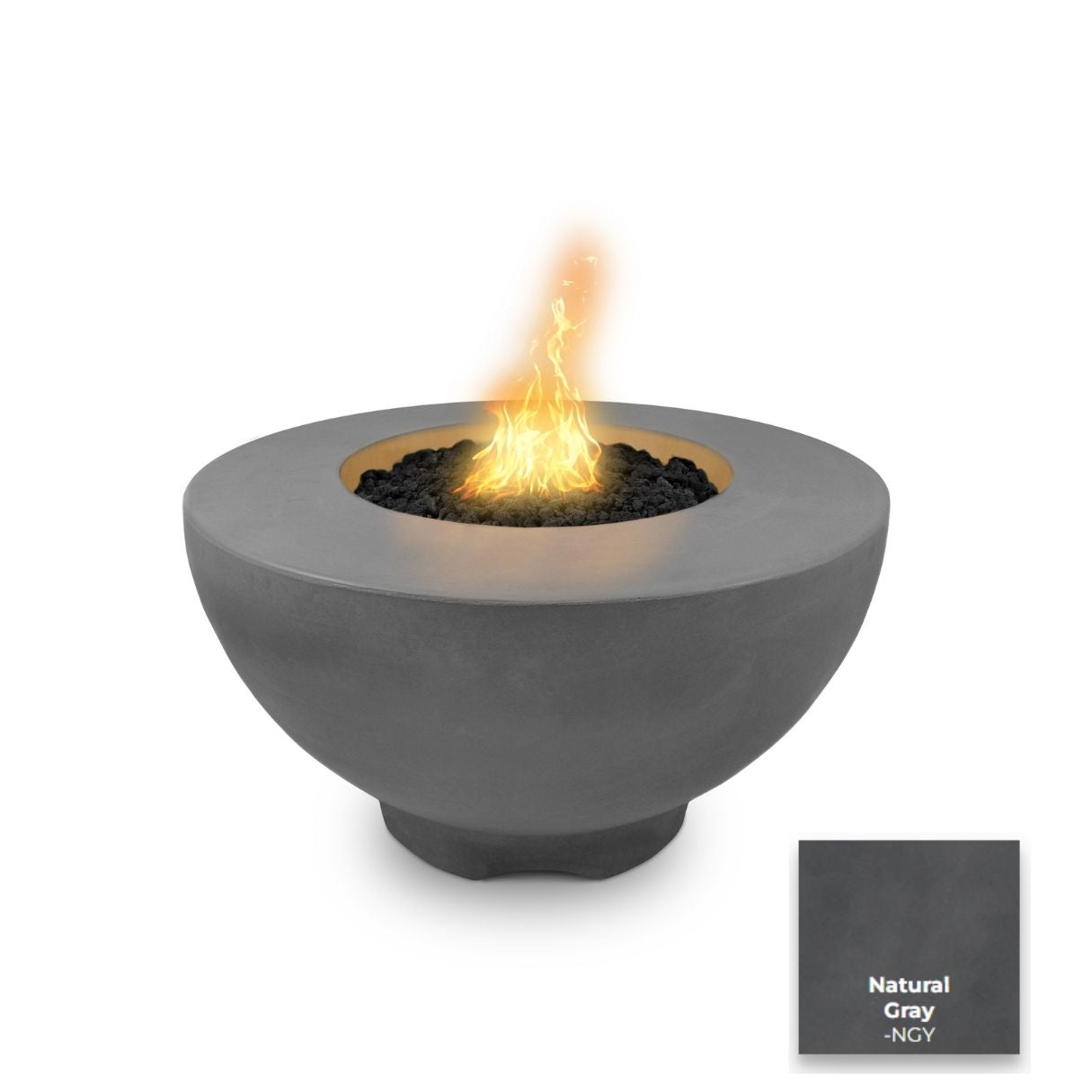 The Outdoor Plus Sienna Concrete Fire Pit.
