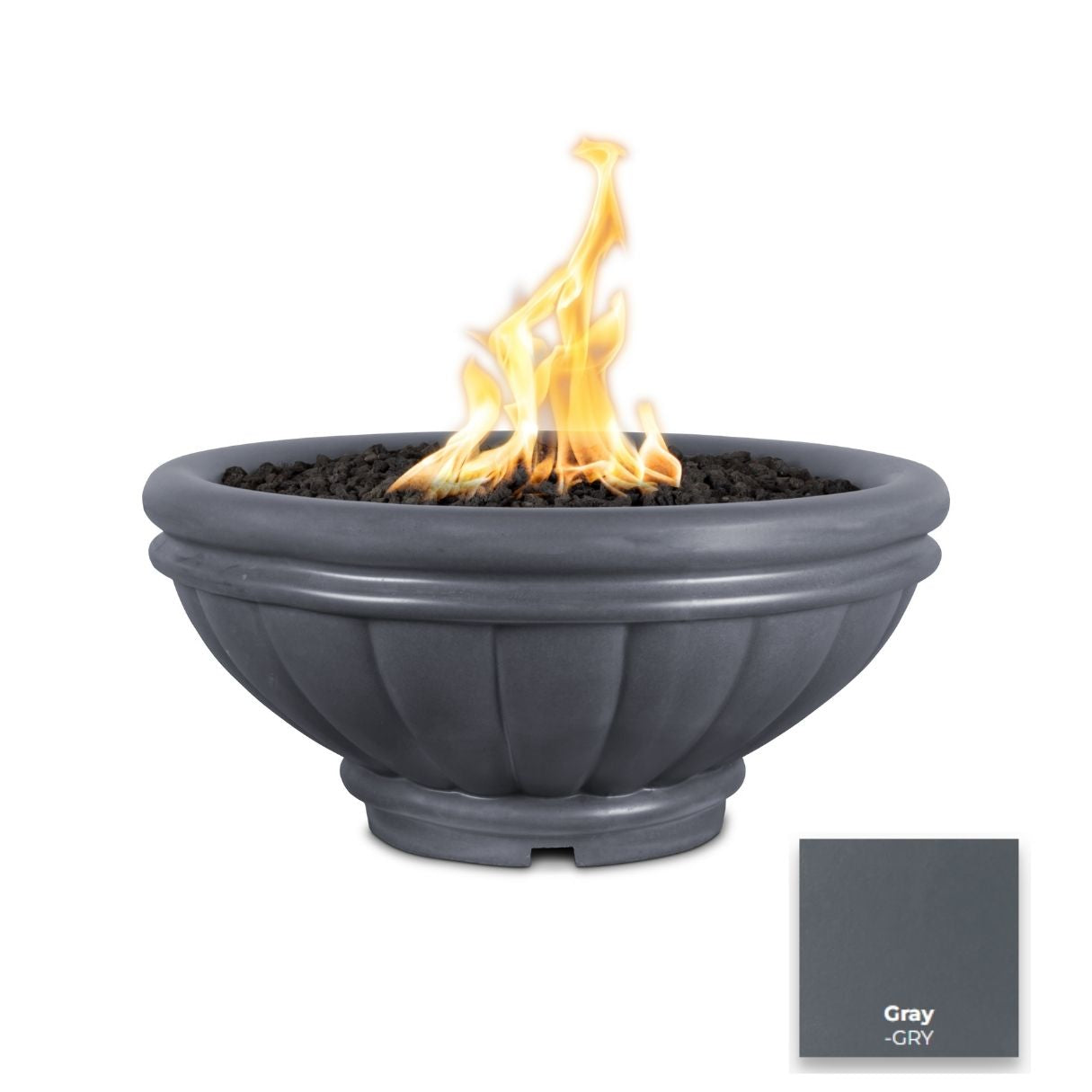 The Outdoor Plus Roma Concrete Fire Bowl.