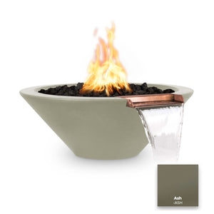 The Outdoor Plus Cazo Concrete Fire & Water Bowl.
