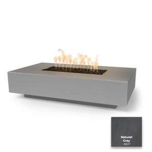 The Outdoor Plus Cabo Linear Concrete Fire Pit.