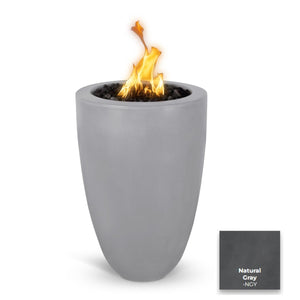 The Outdoor Plus Castillo Concrete Fire Pillar.