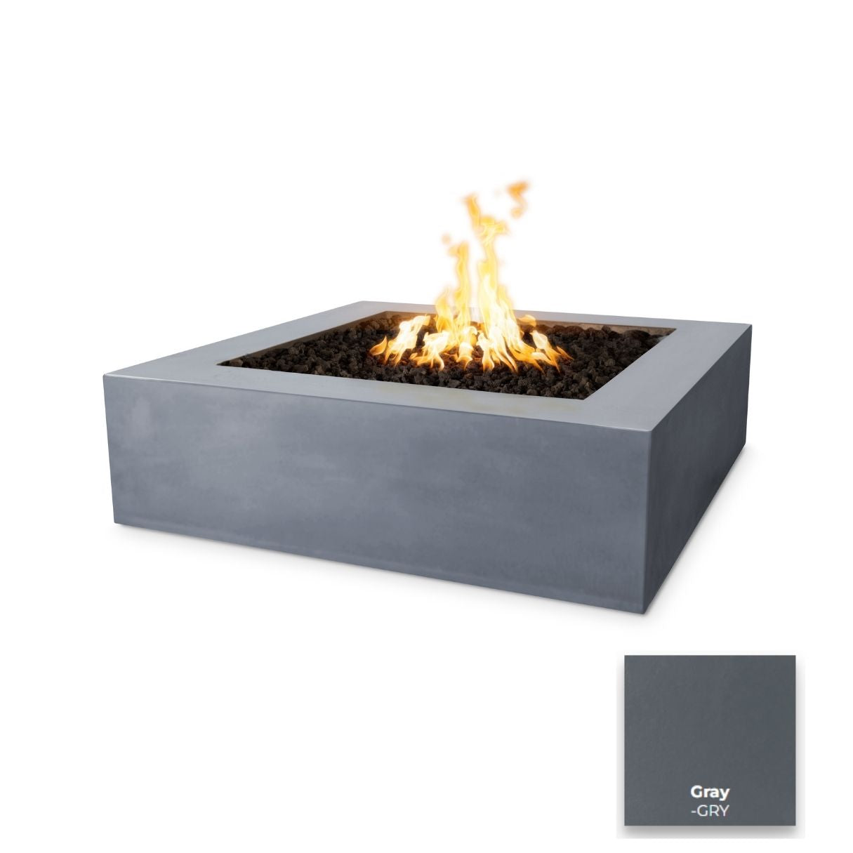 The Outdoor Plus Quad Concrete Fire Pit.