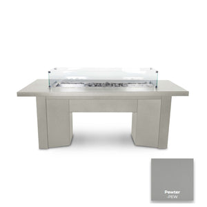The Outdoor Plus Alameda Powder Coat Steel Fire Table.