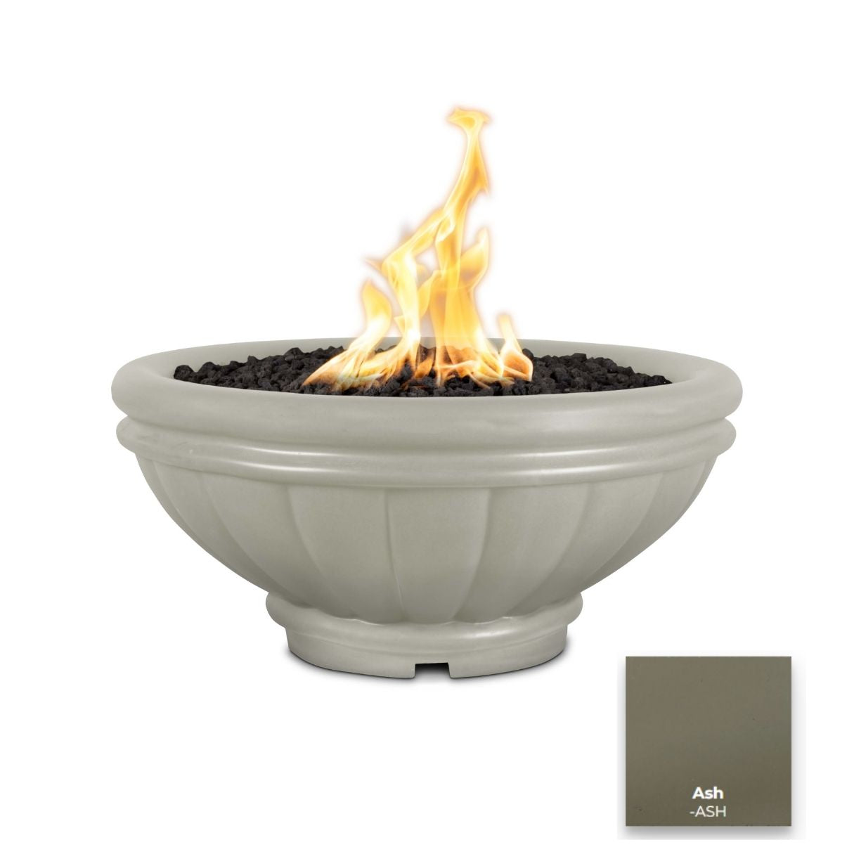 The Outdoor Plus Roma Concrete Fire Bowl.