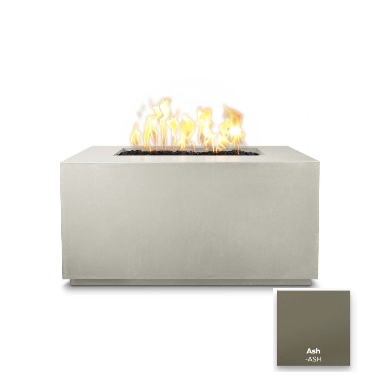 The Outdoor Plus Pismo Concrete Gas Fire Pit.
