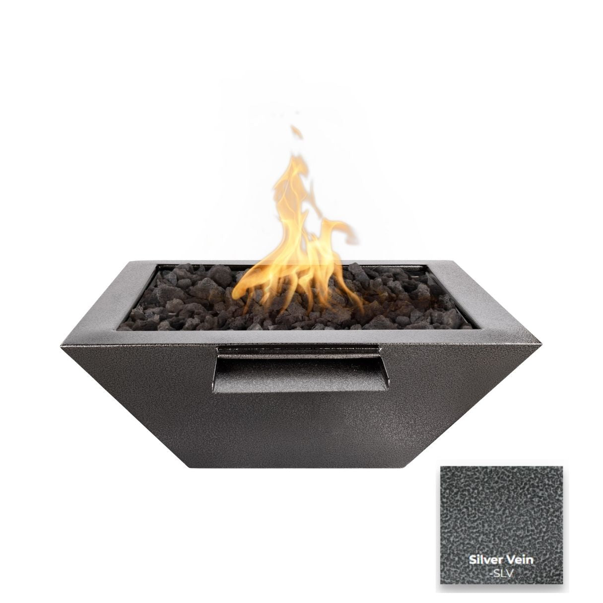 The Outdoor Plus Maya Powdercoated Steel Fire & Water Bowl.