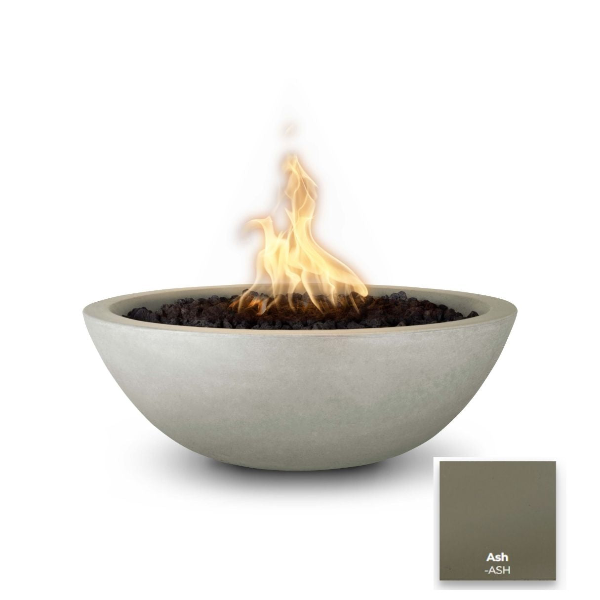 The Outdoor Plus Sedona Concrete Fire Bowl.