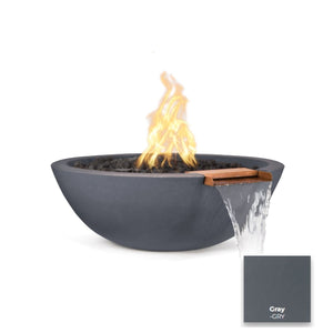 The Outdoor Plus Sedona Concrete Fire & Water Bowl.