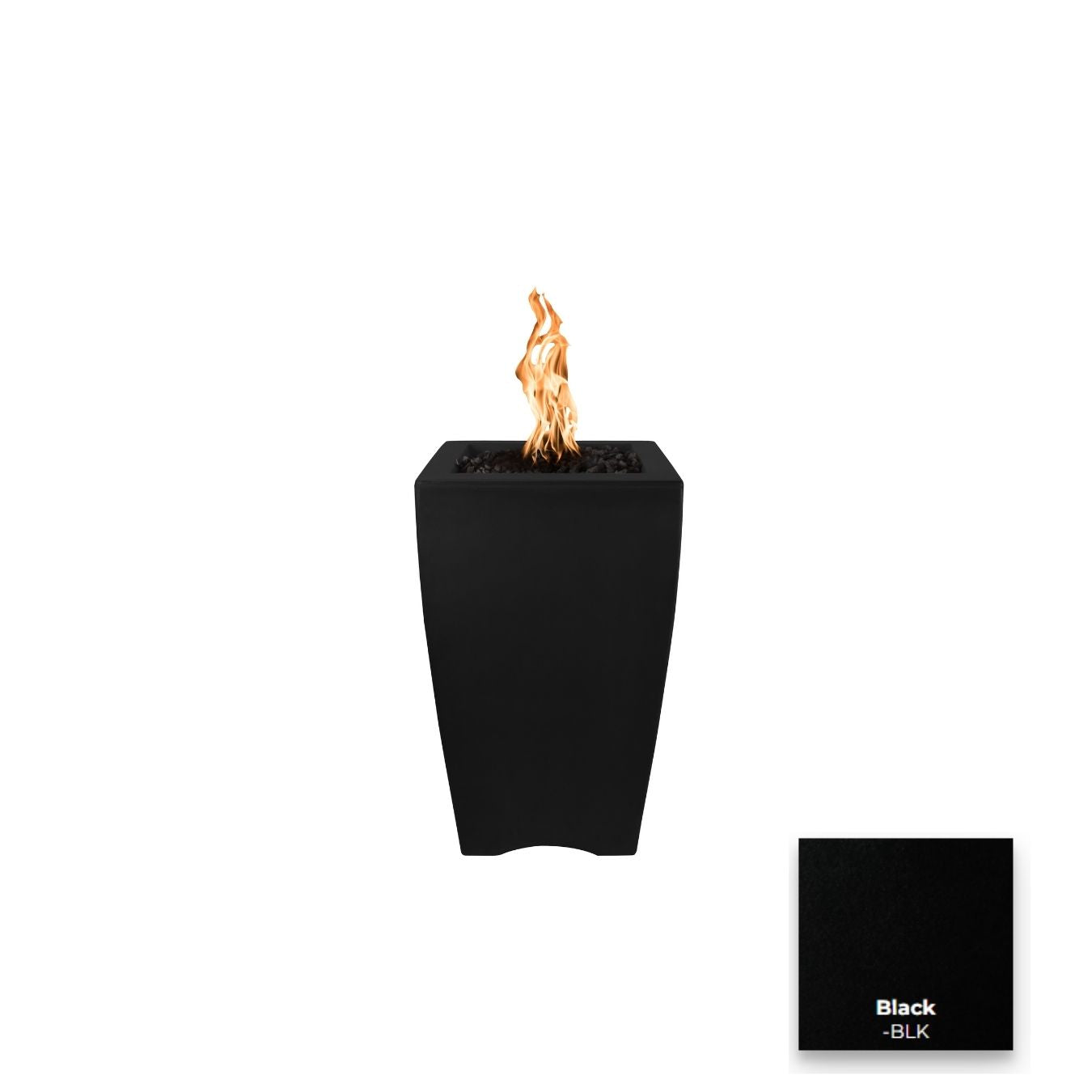 The Outdoor Plus Baston Concrete Fire Pillar.