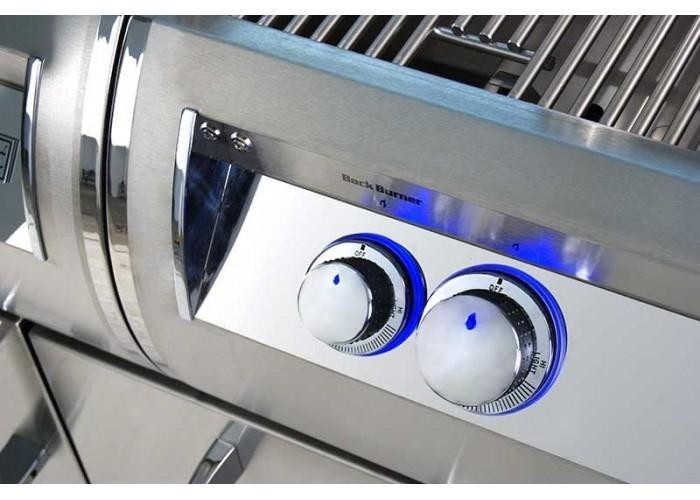Fire Magic Aurora A430s 29 1/2-Inch Propane Gas Freestanding Grill with Backburner, Rotisserie Kit and Analog Thermometer (A430S-8EAP-61).