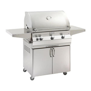 Fire Magic 30-Inch A660s Aurora Freestanding Gas Grill with Analog Thermometer, Propane (A660S-7LAP-61).